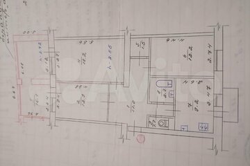 3-к квартира, 85 м², 2/5 эт.