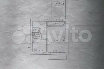 2-к квартира, 46 м², 5/5 эт.