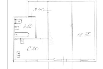 2-к квартира, 43,5 м², 4/4 эт.